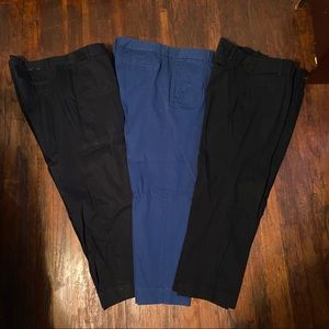 3 used dress pants J.Crew &  Loft size 14
